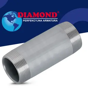 Rura stalowa gwintowana 5/4'' GZ x 5/4'' GZ 100 mm