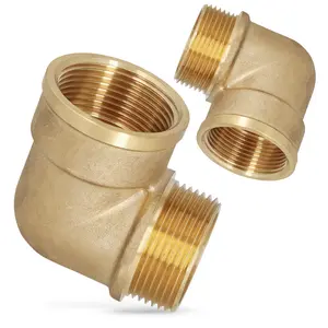Kolano mosiężne 5/4'' GW x 5/4'' GZ
