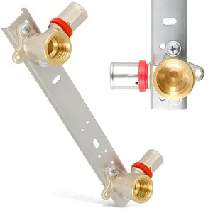 Listwa montażowa PEX zaprasowywana do baterii 16x1/2'' GW 150 mm