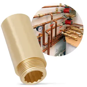 Przedłużka mosiężna 3/4'' GW x 3/4'' GZ x 50 mm
