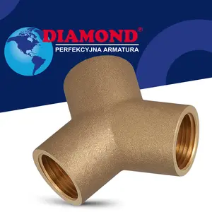 Trójnik mosiężny 1/2'' GW x 1/2'' GW x 1/2'' GW Typ Y