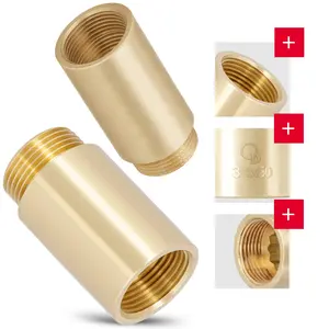 Przedłużka mosiężna 3/4'' GW x 3/4'' GZ x 50 mm