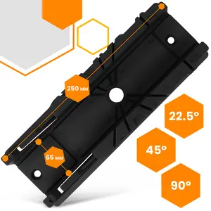 Skrzynka uciosowa plastikowa 250 mm х 65 mm х 60 mm