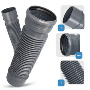 Rura harmonijkowa elastyczna 110 mm 340 - 400 mm