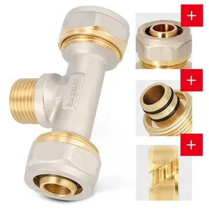 Trójnik PEX skręcany 20x1/2''x20 GZ