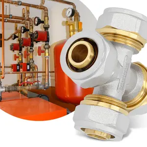Czwórnik PEX skręcany 16x16x16x16