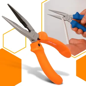 Szczypce wydłużone proste 160 mm