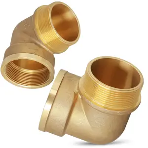 Kolano mosiężne 2'' GW x 2'' GZ