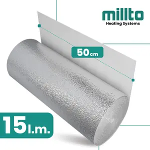  Ekran zagrzejnikowy 3 mm x 0,5 m x 15 m