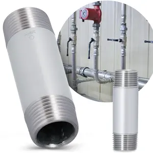 Rura stalowa gwintowana 3/4'' GZ x 3/4'' GZ 80 mm