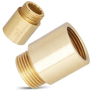 Przedłużka mosiężna 3/4'' GW x 3/4'' GZ x 30 mm