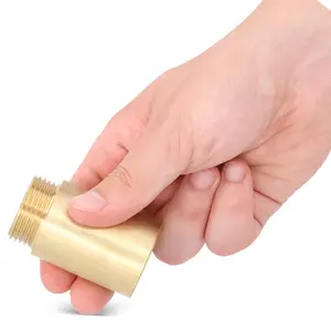 Przedłużka mosiężna 1'' GW x 1'' GZ x 50 mm