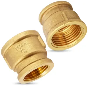 Złączka mosiężna 5/4'' GW x 1'' GW