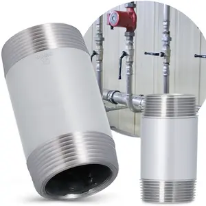 Rura stalowa gwintowana 5/4'' GZ x 5/4'' GZ 80 mm