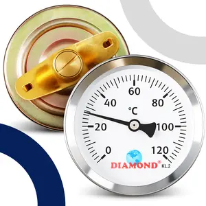 Termometr przylgowy 63 mm 0 - 120 °C
