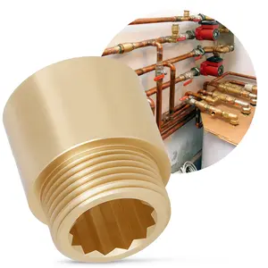 Przedłużka mosiężna 3/4'' GW x 3/4'' GZ x 25 mm