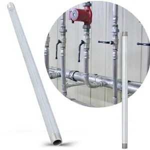 Rura stalowa gwintowana 1/2'' GZ x 1/2'' GZ 800 mm
