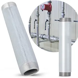 Rura stalowa gwintowana 6/4'' GZ x 6/4'' GZ 250 mm