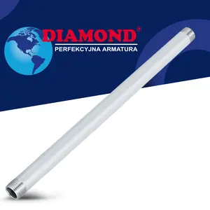 Rura stalowa gwintowana 3/4'' GZ x 3/4'' GZ 700 mm