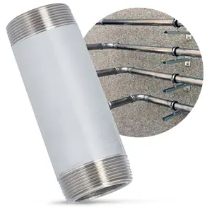 Rura stalowa gwintowana 6/4'' GZ x 6/4'' GZ 120 mm
