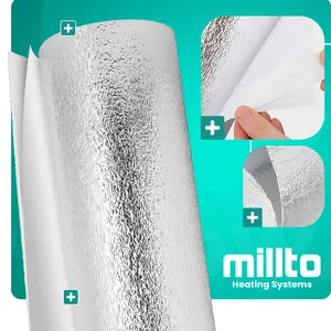 Ekran zagrzejnikowy samoprzylepny 3 mm x 0,5 m x 5 m