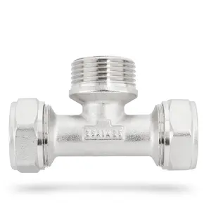 Trójnik PEX skręcany 25x1x25 GZ
