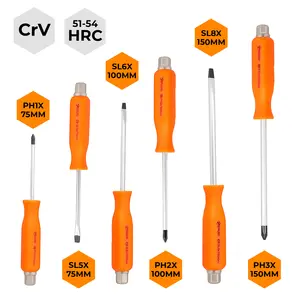 Zestaw śrubokrętów do pobijania wkrętaki 6 elem.
