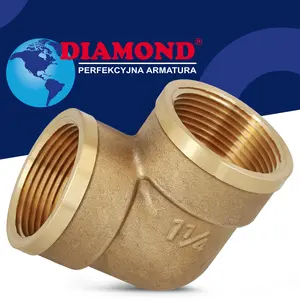  Kolano mosiężne 5/4'' GW x 5/4'' GW