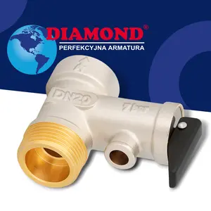 Zawór bezpieczeństwa 3/4'' GW x 3/4'' GZ 7 bar