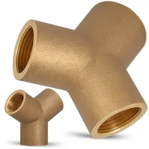 Trójnik mosiężny 1/2'' GW x 1/2'' GW x 1/2'' GW Typ Y