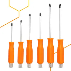 Zestaw śrubokrętów do pobijania wkrętaki 6 elem.