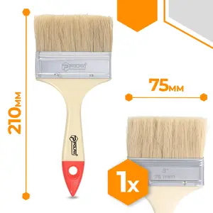 Pędzel płaski Standard 75 mm