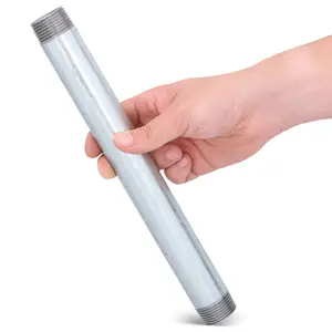 Rura stalowa gwintowana 1'' GZ x 1'' GZ 300 mm