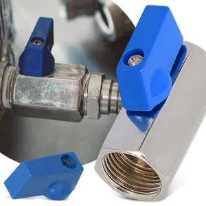 Zawór mini z wymiennym uchwytem 1/2'' GW x 1/2'' GW