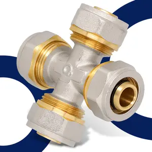 Czwórnik PEX skręcany 16x16x16x16