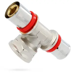 Trójnik PEX zaprasowywany 20x3/4''x20 GW