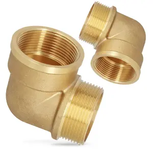 Kolano mosiężne 6/4'' GW x 6/4'' GW