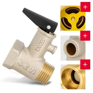 Zawór bezpieczeństwa 1/2'' GW x 1/2'' GZ 7 bar