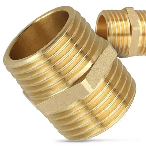 Złączka mosiężna 1/2'' GZ x 1/2'' GZ