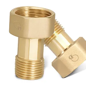 Półśrubunek mosiężny do wodomierza 5/4'' GW x 1'' GZ