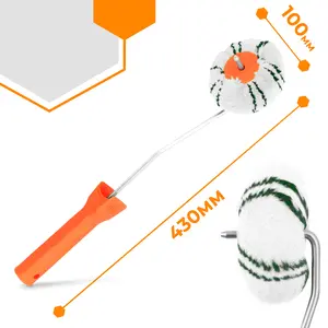 Wałek do malowania narożników Microfiber 6 mm x 100 mm x 40 mm