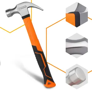 Młotek stolarski z trzonkiem z włókna szklanego 450 g