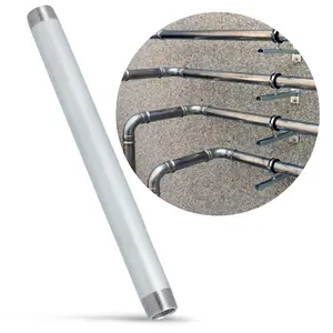 Rura stalowa gwintowana 1'' GZ x 1'' GZ 300 mm