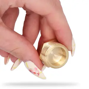 Korek mosiężny 1/2'' GZ