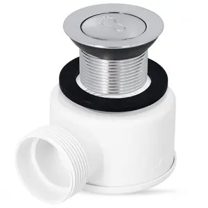 Syfon brodzika 50 mm z korkiem klik-klak