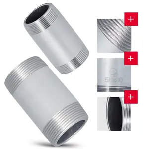 Rura stalowa gwintowana 5/4'' GZ x 5/4'' GZ 80 mm