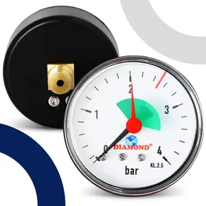 Manometr 50 mm 0 - 4 bar przyłącze 1/4'' tylne
