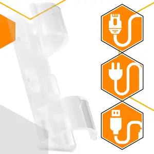 Klips kablowy samoprzylepny 3-5 mm (20 szt/op)