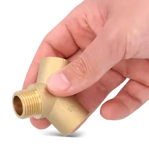 Trójnik mosiężny 1/2'' GW x 1/2'' GZ x 1/2'' GW Typ Y