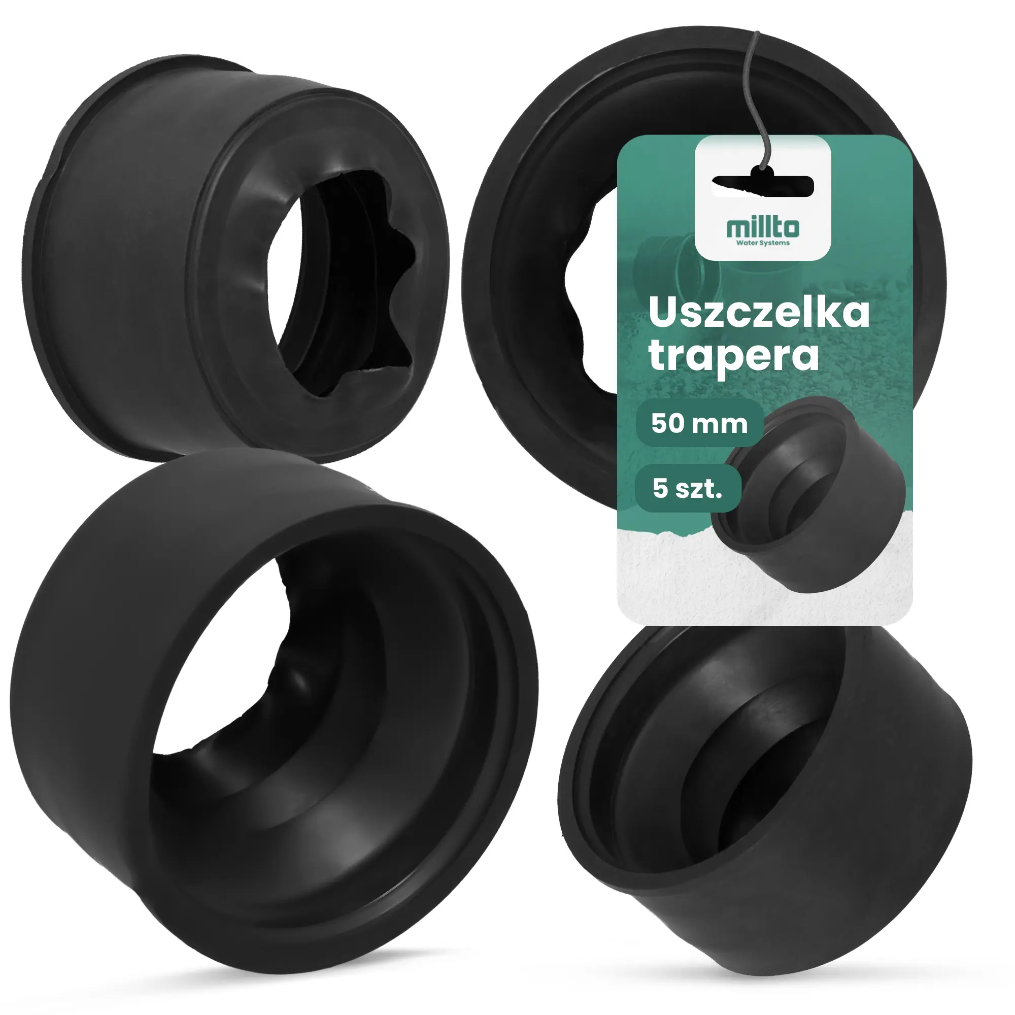 Uszczelka trapera 50 mm 5 szt.